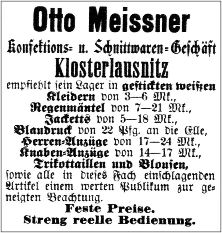 1892-08-11 Kl Schnittwaren Meissner